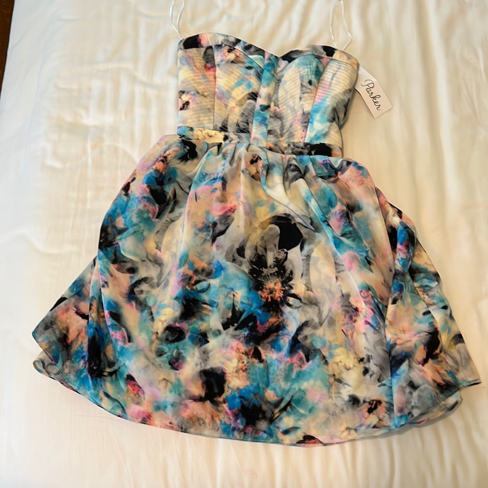 Strapless dress